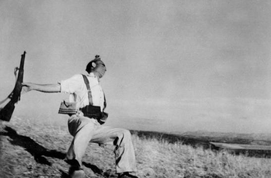 Falling Soldier (Spain, 1936). Photo: Robert Capa